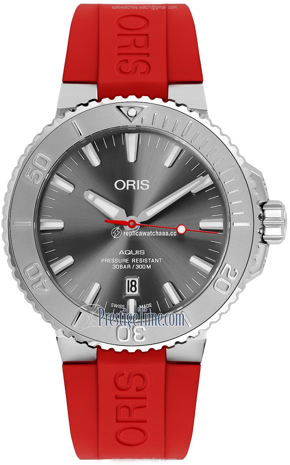 01 733 7730 4153-07 4 24 66EB Oris Aquis Date 43.5mm Mens Watch 01 733 7730 4153-07 4 24 66EB Oris Aquis Date 43.5mm Mens Watch